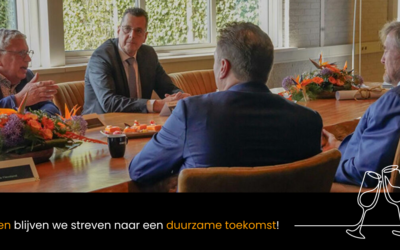 René de Boer ontmoet Koning Willem-Alexander om te praten over netcongestie