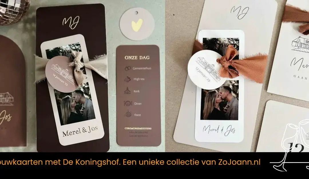 Trouwkaarten met De Koningshof