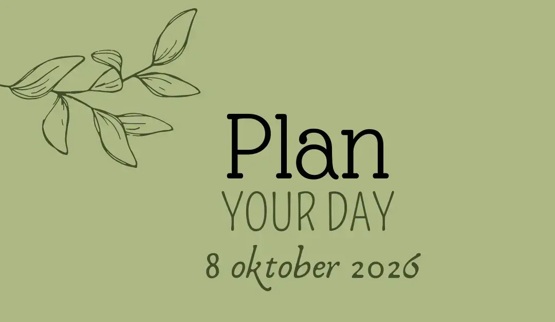 Plan your day dinnershow